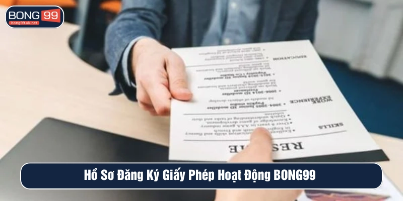 Nộp hồ sơ đăng ký giấy phép