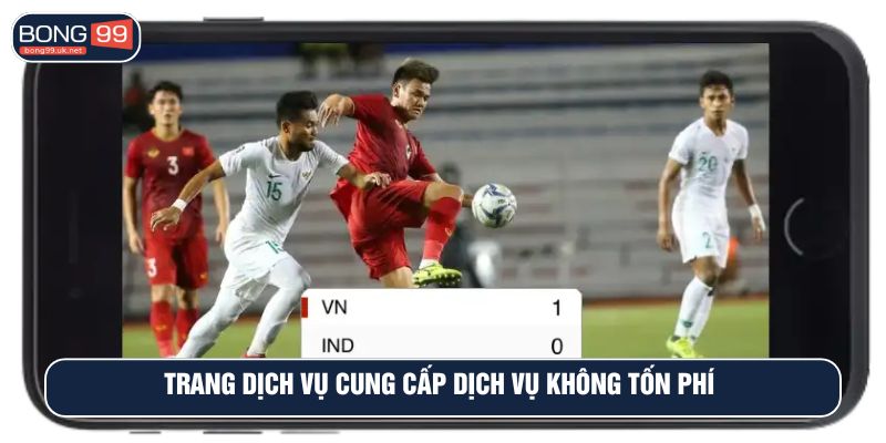 Trang dịch vụ cung cấp dịch vụ không tốn phí